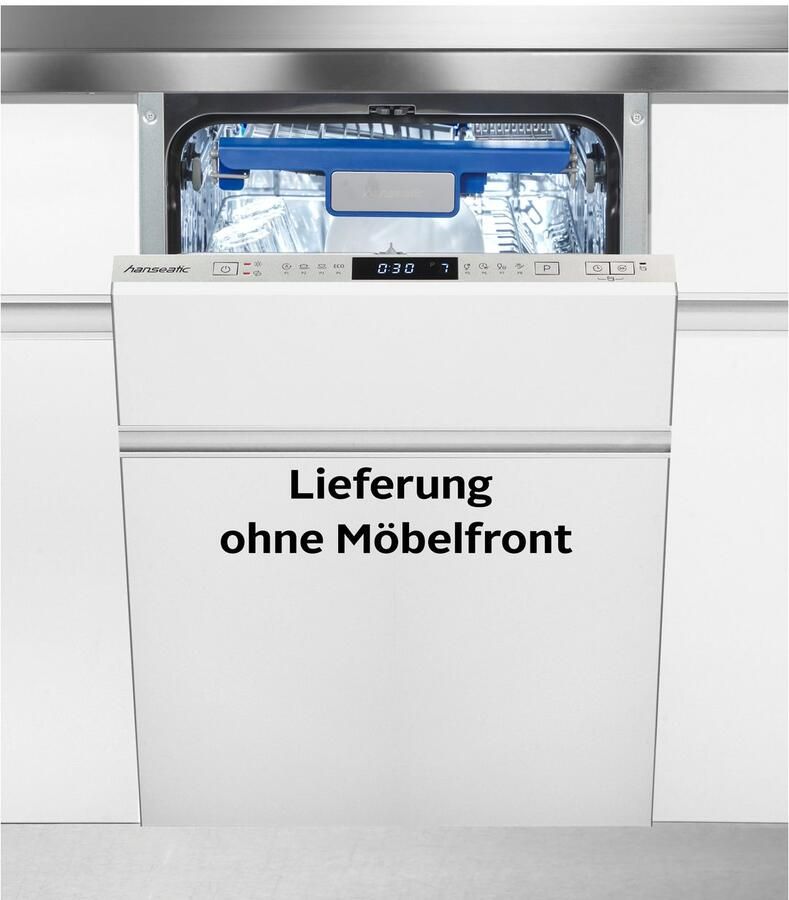 Hanseatic Volledig geïntegreerde vaatwasser HGVI4582D10J7714GS 81 5 cm x 44 8 cm - Foto 2