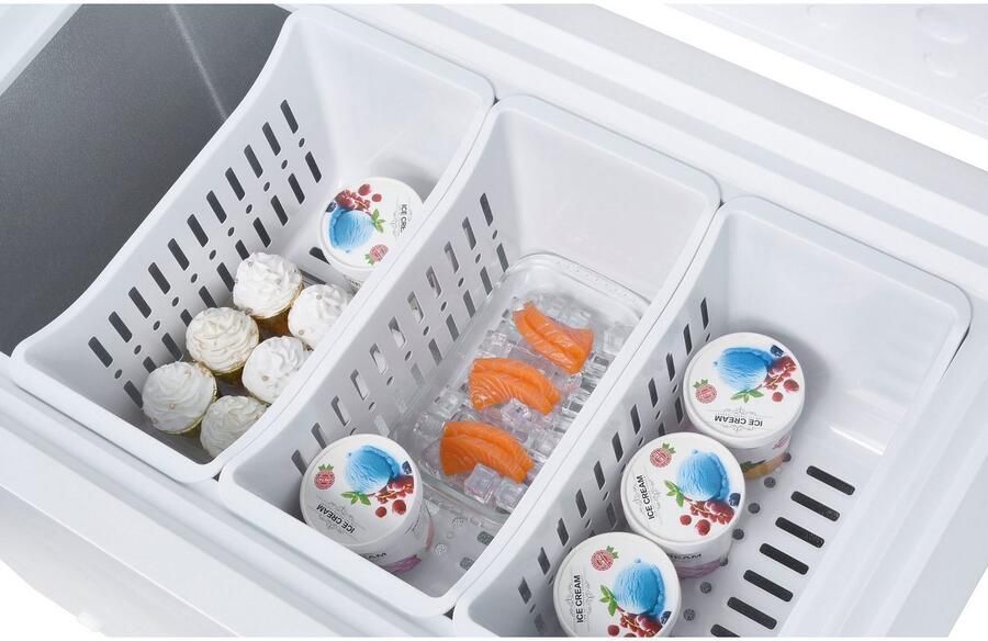 Hanseatic Vrieskist HGT85102CE Snelle vriesfunctie Overschakelen tussen Koelen en Vriezen - Foto 8