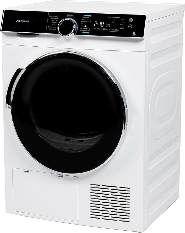 Hanseatic Warmtepompdroger HWTK8A3GT Wol beddengoed outdoor overhemden en babyverzorging - Foto 3