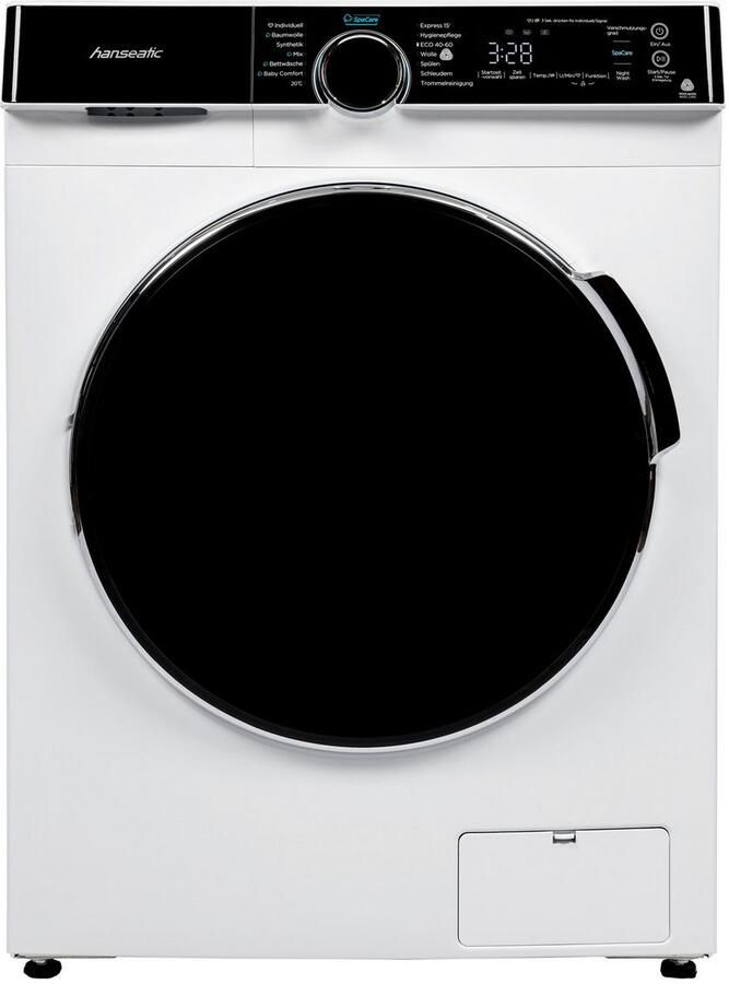 Hanseatic Wasmachine HWMK814A1 Night Wash - Foto 4