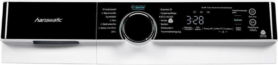 Hanseatic Wasmachine HWMK814A1 Night Wash - Foto 8