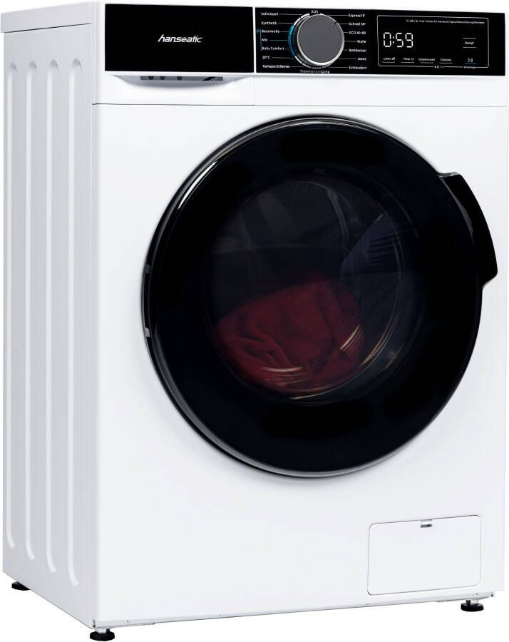 Hanseatic Wasmachine HWMA714A Snelwasprogramma voorprogrammeren starttijd - Foto 8