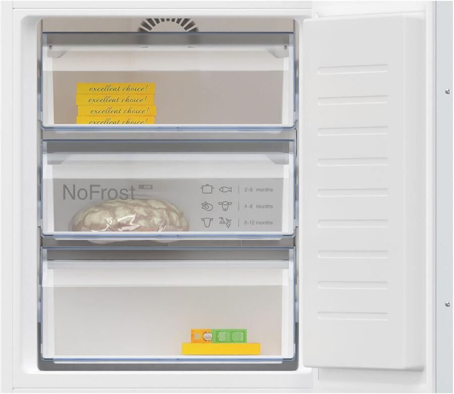 NEFF Inbouw koel-vriescombinatie KI7862SE0 177 2 cm x 54 1 cm No Frost: nooit meer ontdooien