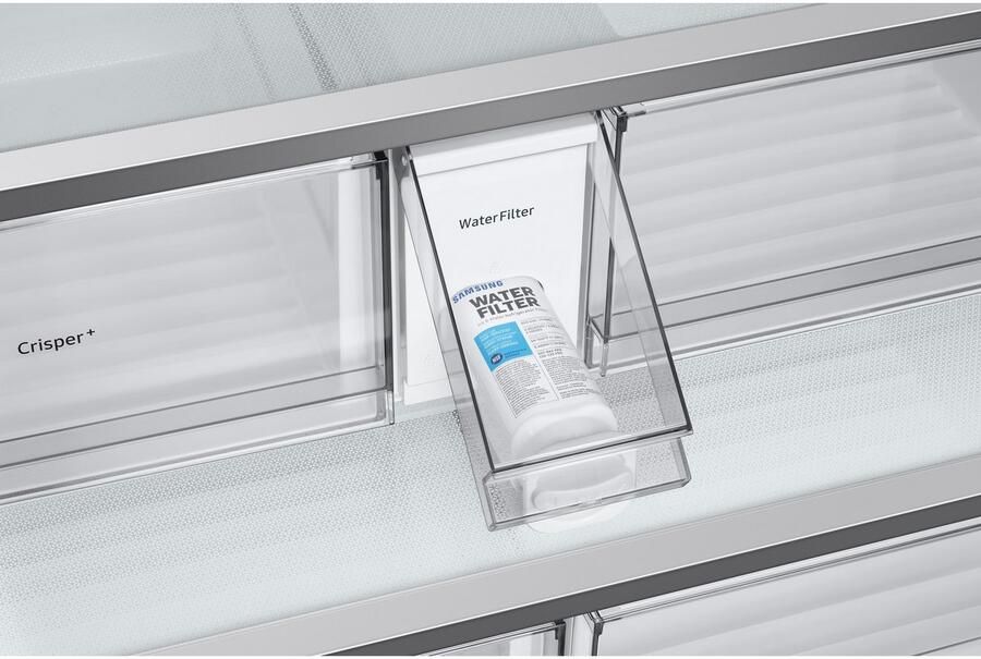 Samsung RF24BB620EB1 Vrijstaand Frans deur Roestvrijstaal Gehard glas Links rechts 674 l - Foto 5