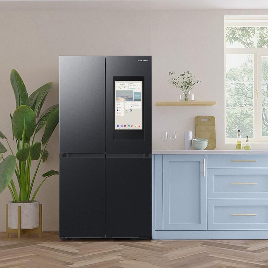 Samsung RF65DG9H0EB1 Amerikaanse koelkast French door Zwart Touch screen LED Op de deur