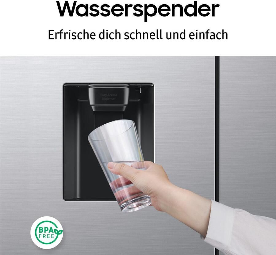 Samsung French door Waterdispenser met watertank automatische ijsmaker via vaste wateraansluiting - Foto 12