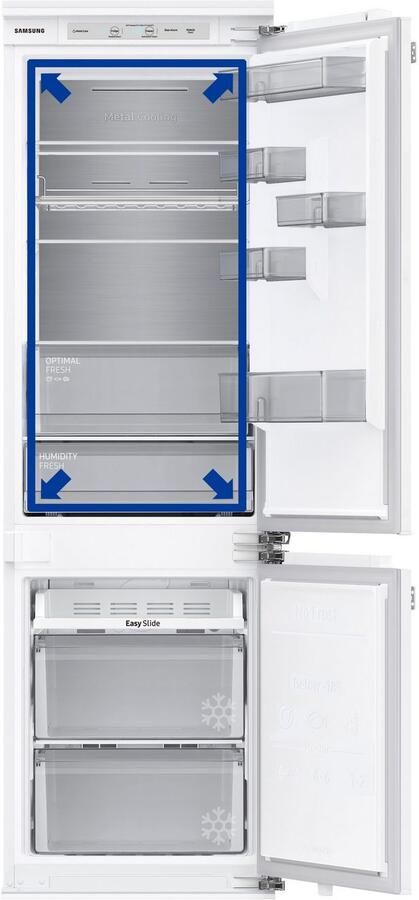 Samsung Inbouw koel-vriescombinatie BRB80F26ACFO 177 5 cm x 54 cm - Foto 8