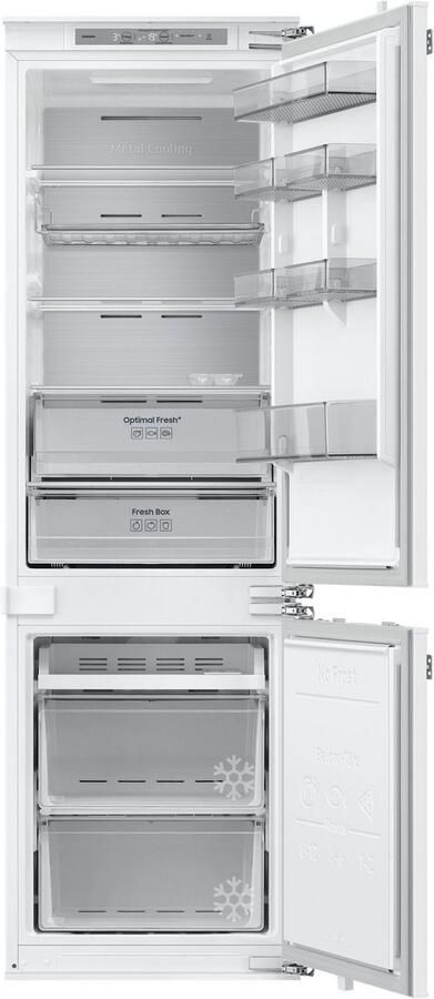 Samsung Inbouw koel-vriescombinatie BRB80F26ACFO 177 5 cm x 54 cm - Foto 9