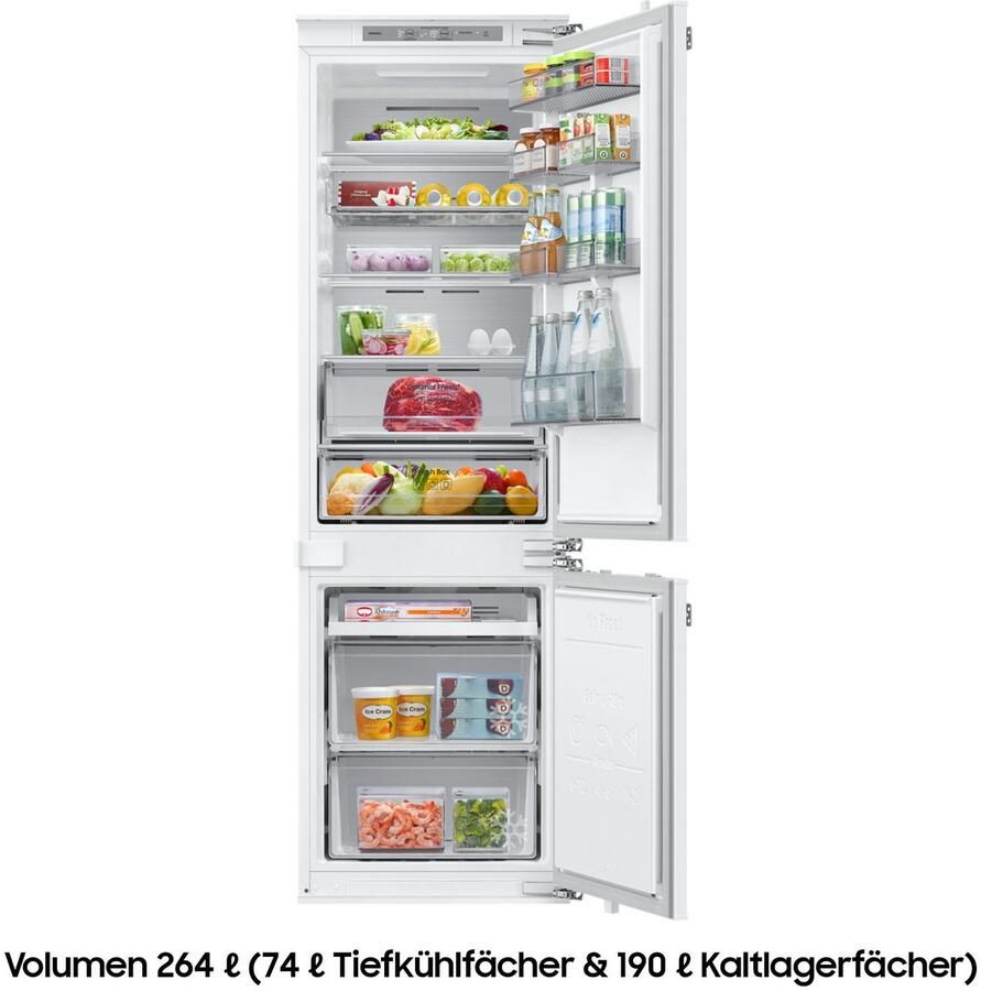 Samsung Inbouw koel-vriescombinatie BRB80F26ACFO 177 5 cm x 54 cm Optimal Fresh+ Langdurige versheid voor vlees en vis - Foto 2