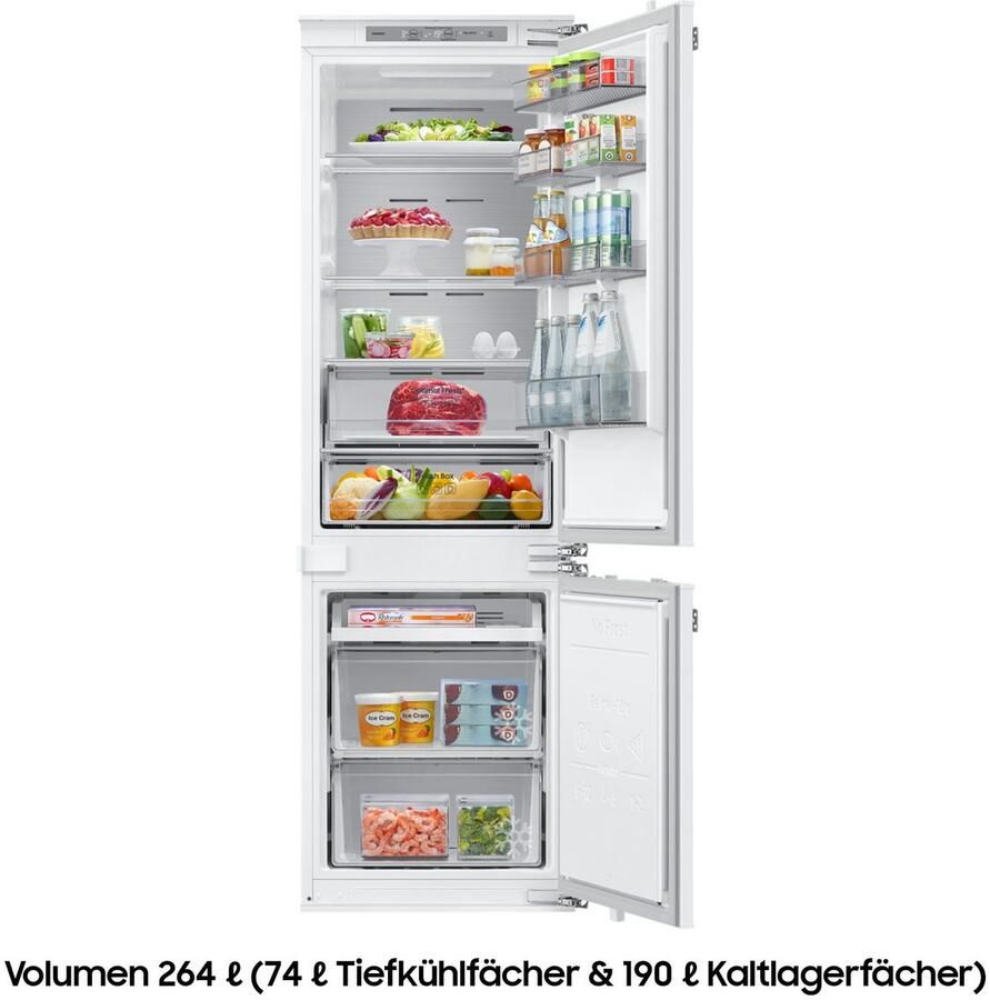 Samsung Inbouw koel-vriescombinatie BRB80F26BDFO 177 5 cm x 54 cm Twin Cooling Plusᵀᴹ verlengt frisheid en smaak - Foto 3