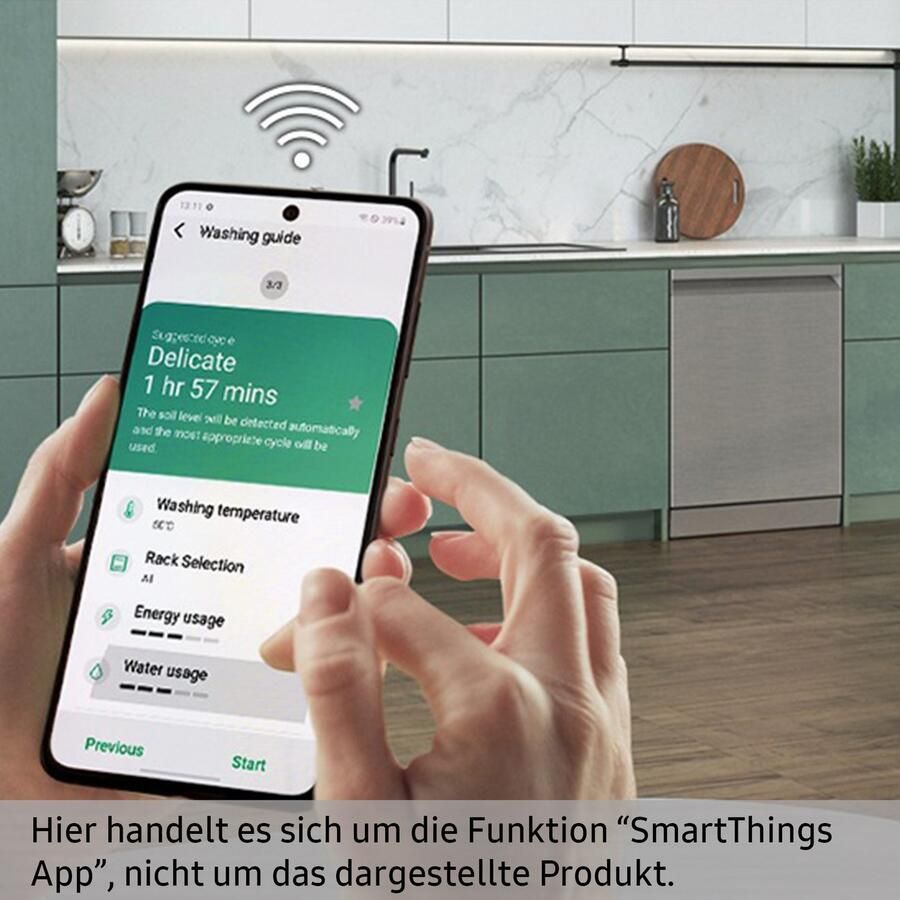 Samsung Semi-geïntegreerde vaatwasser DW60BG750SSLET 81 5 cm x 59 5 cm - Foto 9