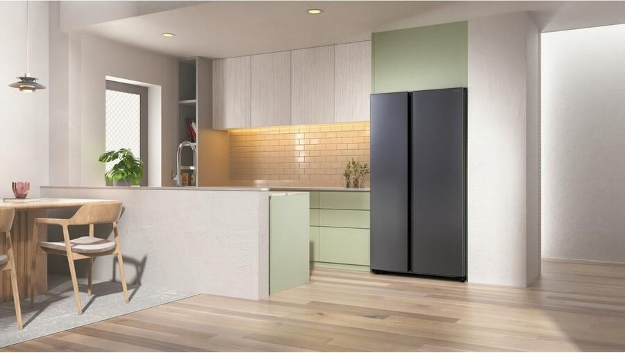Samsung RS70F65QEFEF Amerikaanse koelkast 7 serie Zwart AI Energy - Foto 8