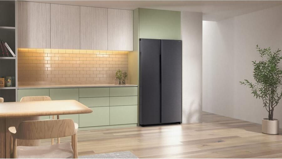Samsung RS70F65QEFEF Amerikaanse koelkast 7 serie Zwart AI Energy - Foto 9