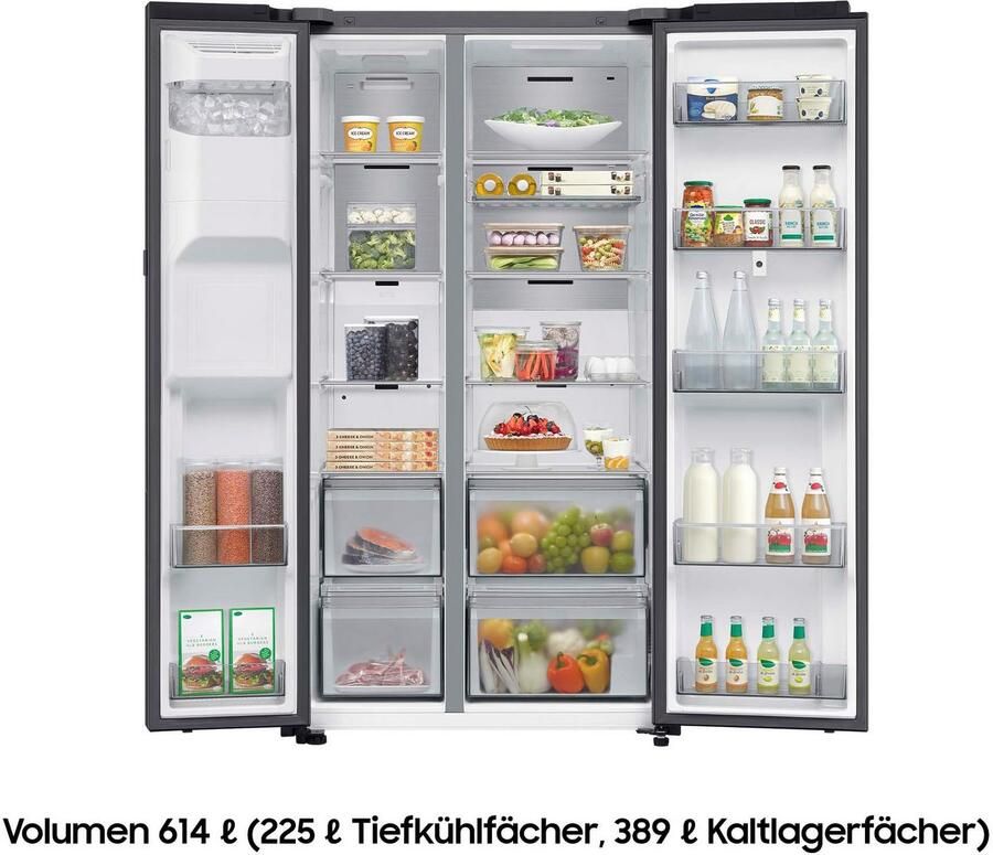 Samsung RS90F66BEFEF Family Hub™ koelkast 9-serie (614L) Zwart (mat) Wifi - Foto 3