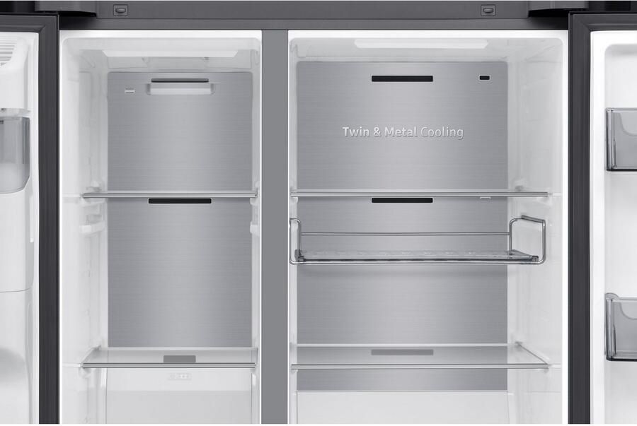 Samsung Series 9 RS90F67BEF Vrijstaand Amerikaanse deur Zwart 2 deur(en) Premium Black Steel 36 64 - Foto 6