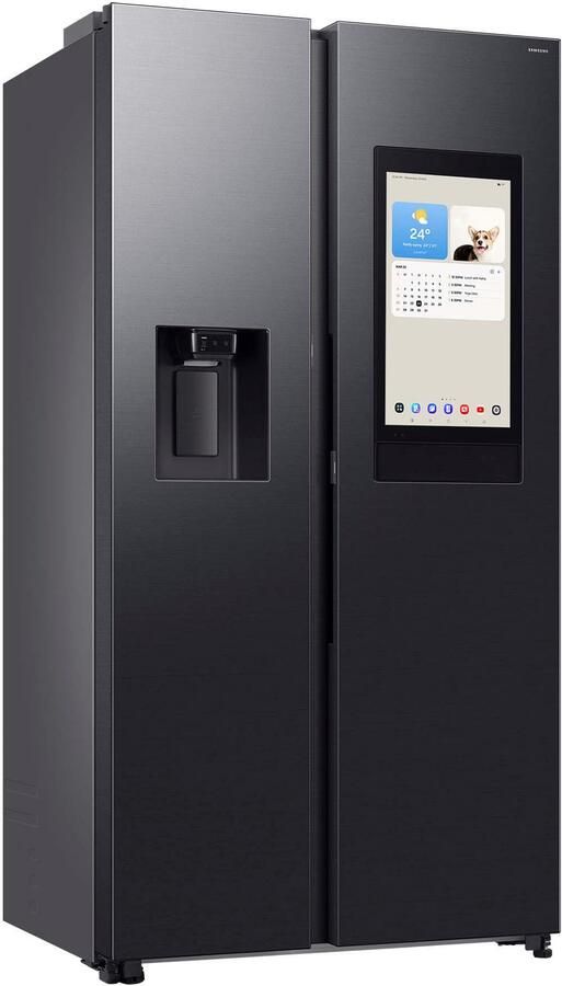 Samsung Series 9 RS90F67BEF Vrijstaand Amerikaanse deur Zwart 2 deur(en) Premium Black Steel 36 64