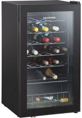 Severin KS9894 Wijnkoelkast bis 33 Flessen zwart | Vrijstaande koelkasten | Keuken&Koken Koelkasten | KS9894 - Foto 2