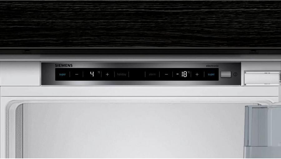 Siemens KI77SADE0 iQ500 Inbouw Koel-vriescombinatie 157.8 x 55.8 cm Vlakscharnier hyperFresh Plus: Fruit en groenten blijven Led verlichting langer vers superKoelen: snel koelen van verse en - Foto 9