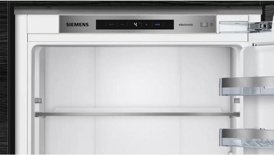 Siemens KI51FADE0 iQ700 Inbouwkoelkast 139.7 cm x 55.8 cm Vlakscharnier hyperFresh Premium 0 °C: De beste omgeving voor al je versen Led verlichting - Foto 9