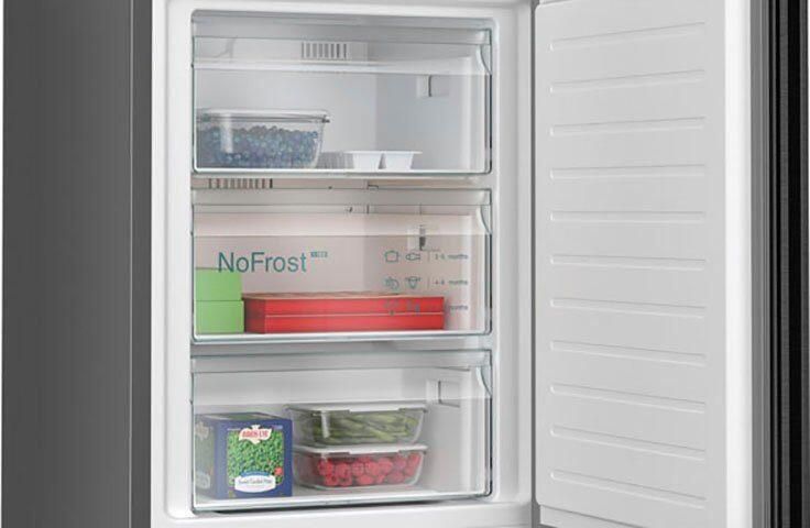 Siemens KG39NAXCF iQ500 Koelvriescombinatie Total No Frost nooit meer ontdooien Zwart Energielabel C hyperFresh 0°C meer ruimte voor groente en frui - Foto 8