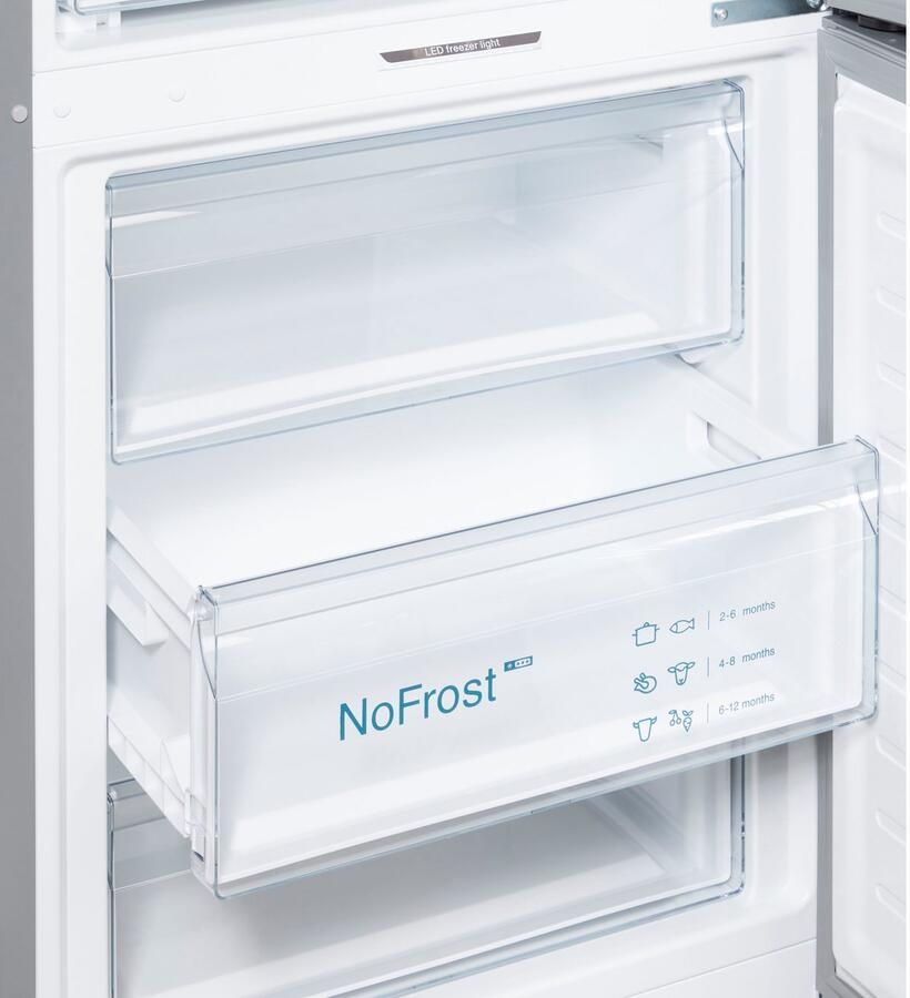 Siemens iQ500 KG49NAIBT 440 l No Frost (koelkast) SN-T B Vers zone compartiment Roestvrijstaal - Foto 8