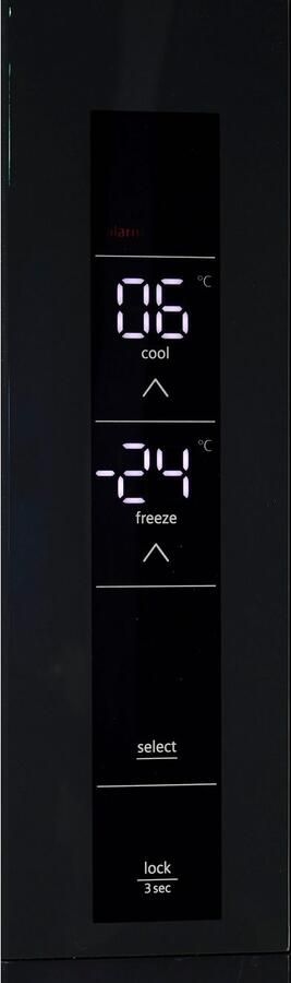 1946 Amerikaanse koelkast Siemens AG KF96NVPEA Roestvrij staal (183 x 91 cm) - Foto 18