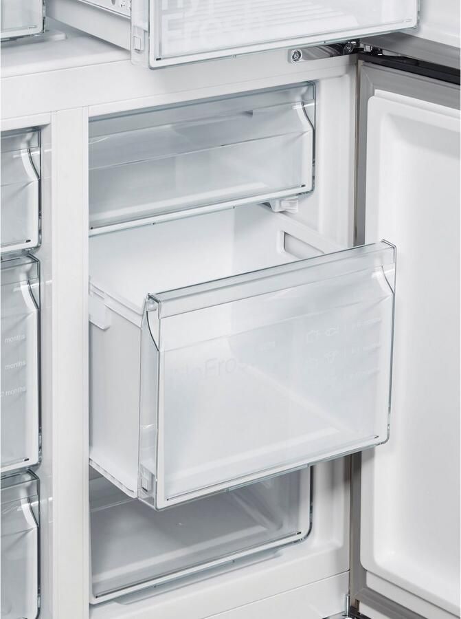 1946 Amerikaanse koelkast Siemens AG KF96NVPEA Roestvrij staal (183 x 91 cm) - Foto 7