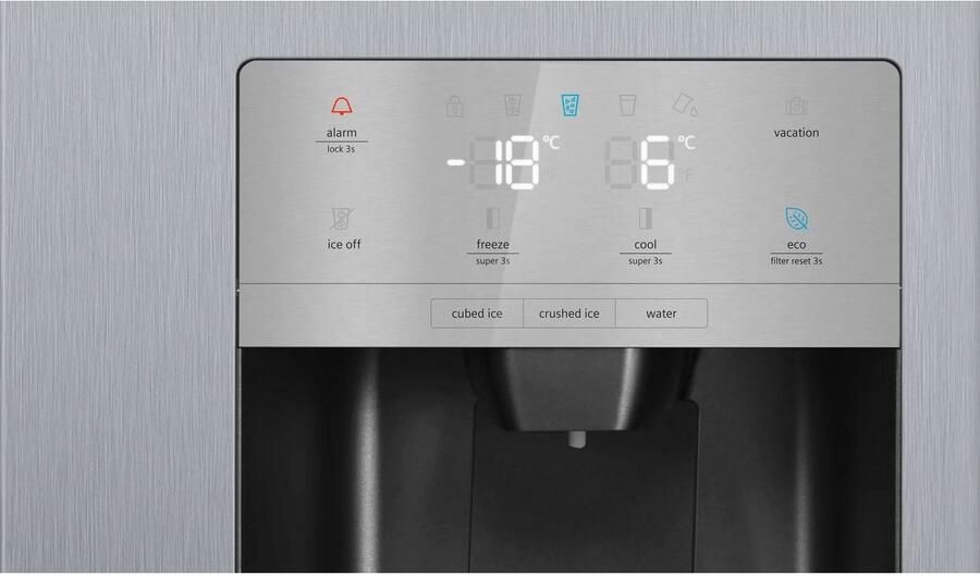 Siemens KA93GAIEP iQ500 Amerikaanse koelkast RVS - Foto 12