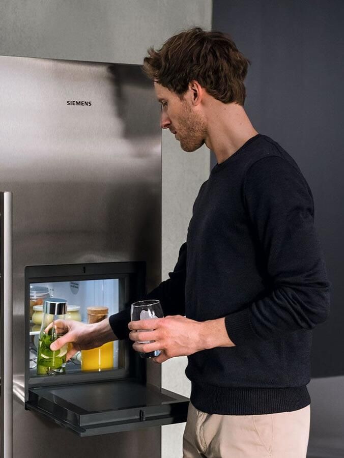 Siemens KA93GAIEP iQ500 Amerikaanse koelkast RVS - Foto 10