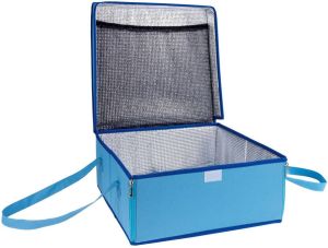 Wenko Koeltas Blauw Transporttas voor taarten