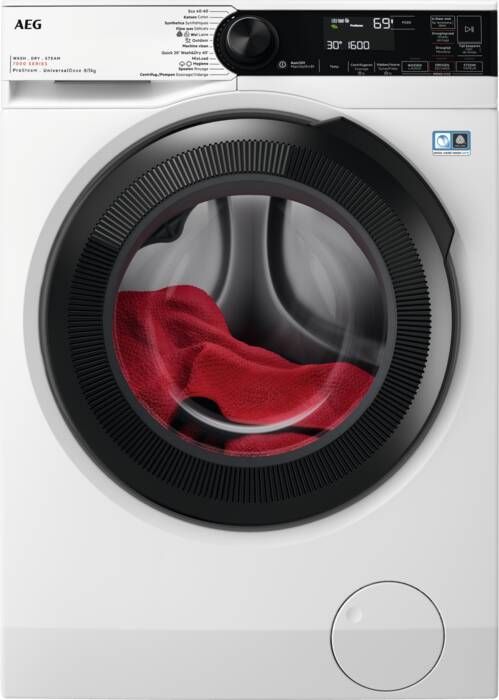 AEG 7000 ProSteam UniversalDose Condensatie Was-droogcombinatie 8 kg LWR7586CUB