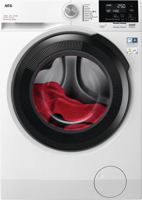 AEG LWR73864 7000 Series ProSteam Condensatie Was-droogcombinatie