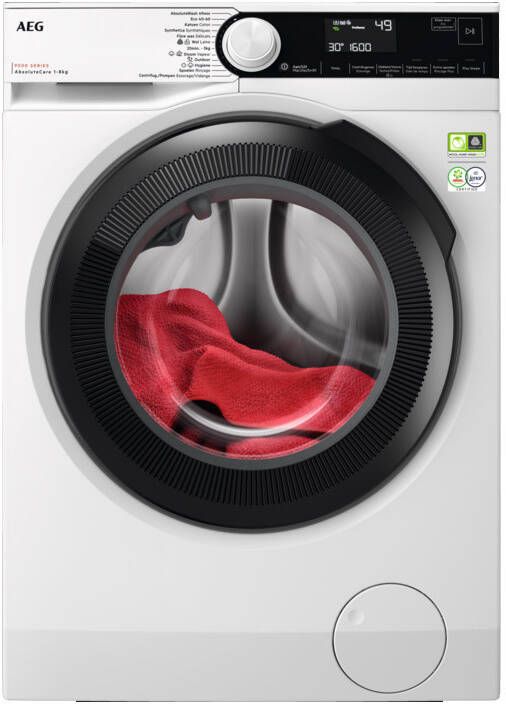 AEG LR9586BN4 – 9000 serie AbsoluteCare Wasmachine Wasmachines 30% zuiniger dan energielabel A