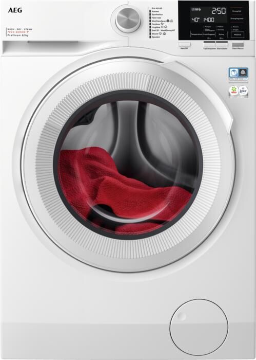 AEG LWR73R842 7000 serie ProSteam Was-droogcombinatie Warmtepomp NL-FR