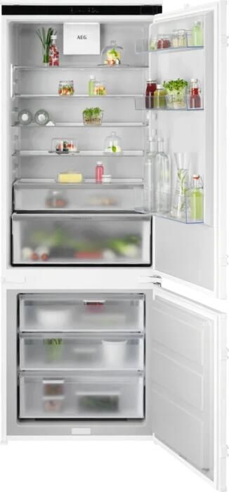 AEG 8000 NoFrost GreenZone+ Koel vrieskast inbouw MaxiSpace 189.4 cm NSC8T751DS