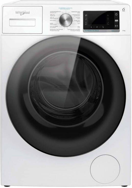 Whirlpool W6 W845WB BE wasmachine Voorbelading 8 kg 1400 RPM B Wit - Foto 2