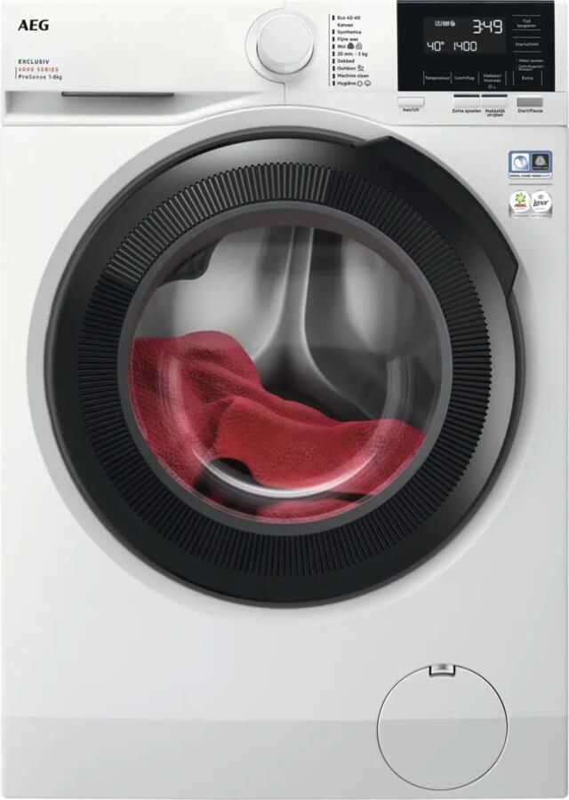 AEG 6000 serie ProSense Wasmachine voorlader 8 kg LR6KOLN