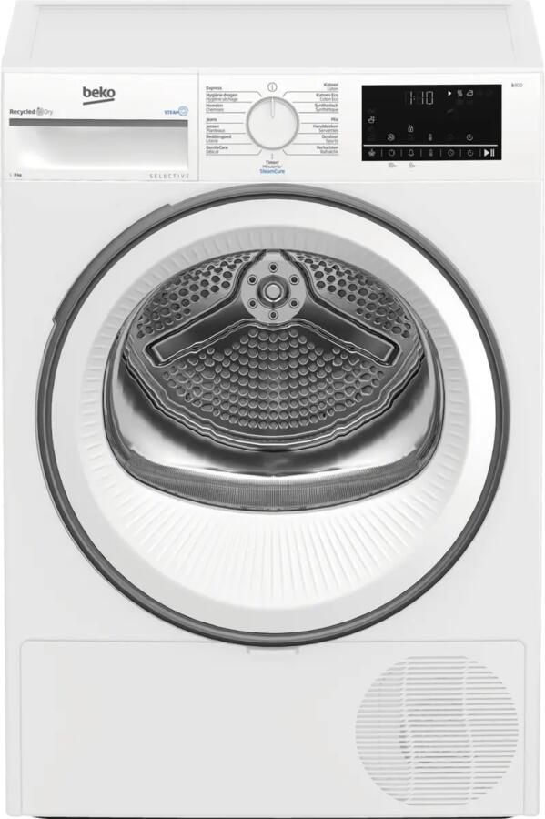 Beko B3T6823W2 SteamCure Selective Line Warmtepompdroger Wit - Foto 2