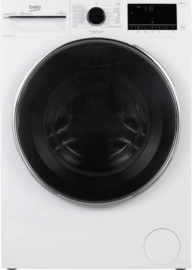 Beko B5DT59442W Was-droogcombinatie 9 Kg wassen 6 Kg drogen