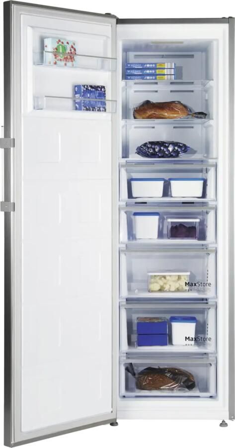 Beko B7RFNE315XP Vrijstaande vrieskast RVS Nofrost
