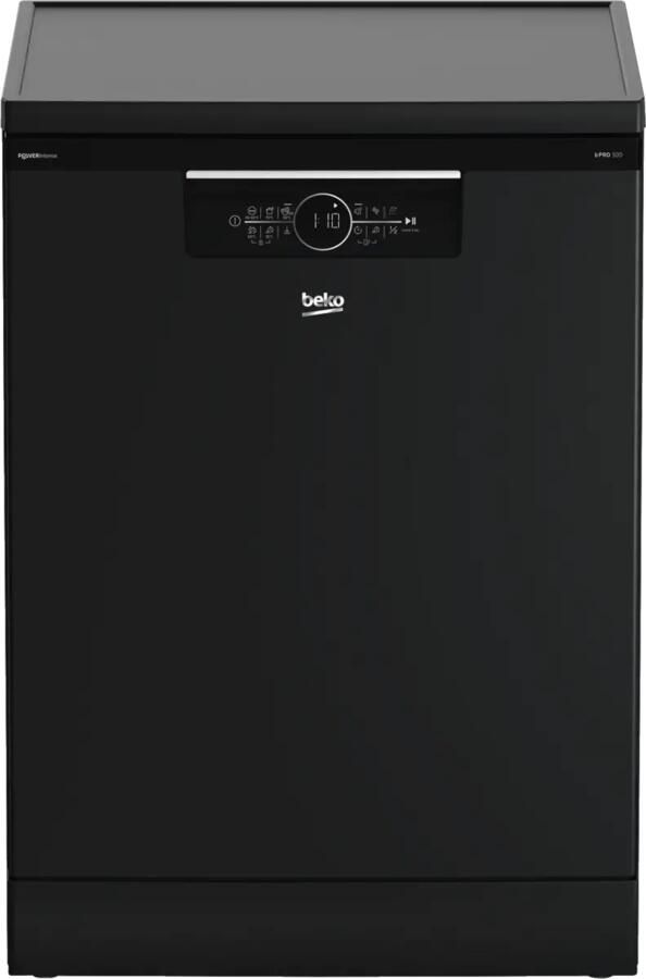 Beko BDFN26440AWP PowerIntense Vrijstaande vaatwasser Zwart