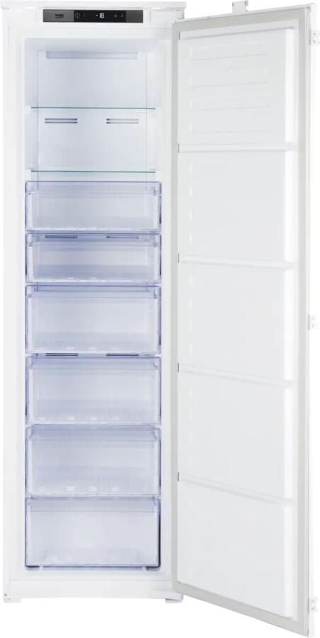 Beko BFNA247E40SN Inbouw Vriezer 178 cm 220 Liter No Frost Sleepdeur FreezerGuard Energieklasse E