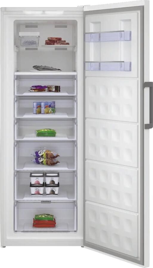 Beko RFNE448E35W vrijstaande vrieskast