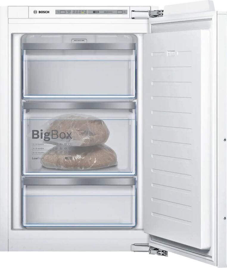 Bosch GIV21AFE0 inbouw vrieskast 88 cm Deur op deur LowFrost