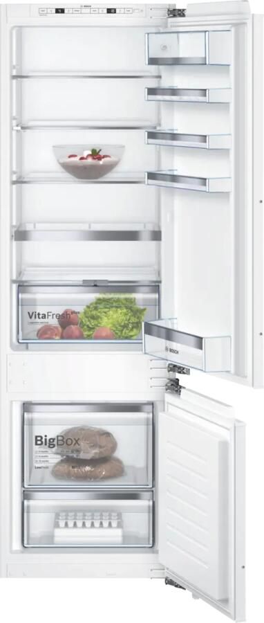Bosch Serie 6 KIS87AFE0 Koel-vriescombinatie Ingebouwd 272 l E Wit