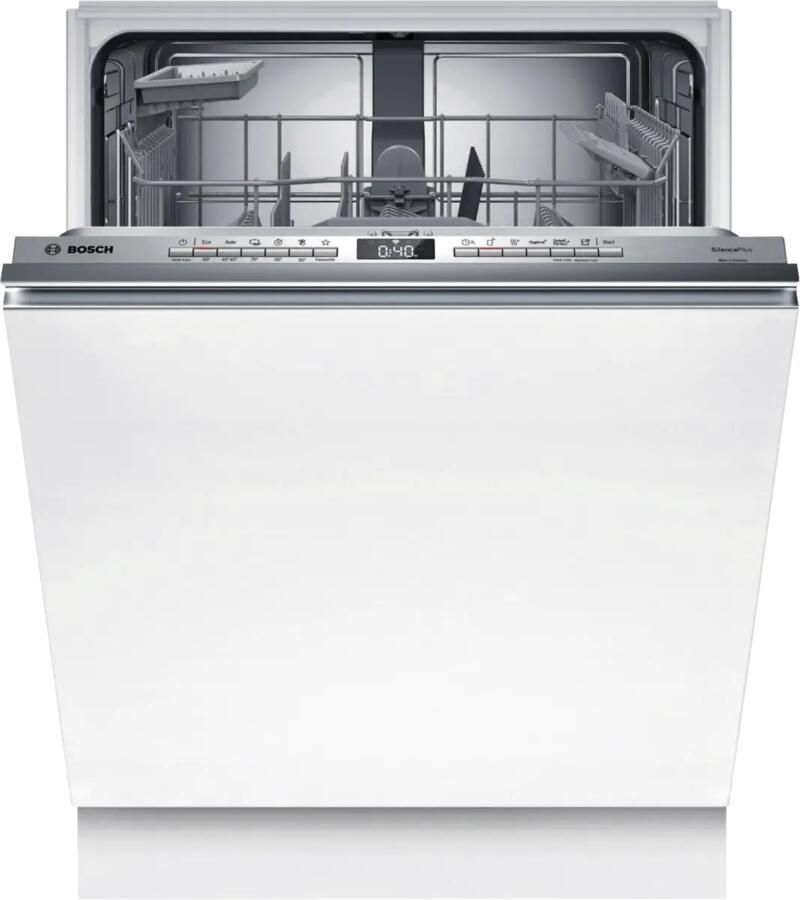 Bosch SBV4HAX09E Serie 4 Vaatwasser Inbouwvaatwasser Volledig integreerbaar 60 cm XXL Extra hoog Energielabel C Extra Droog: optie voor extra grondige droogresultaten - Foto 1