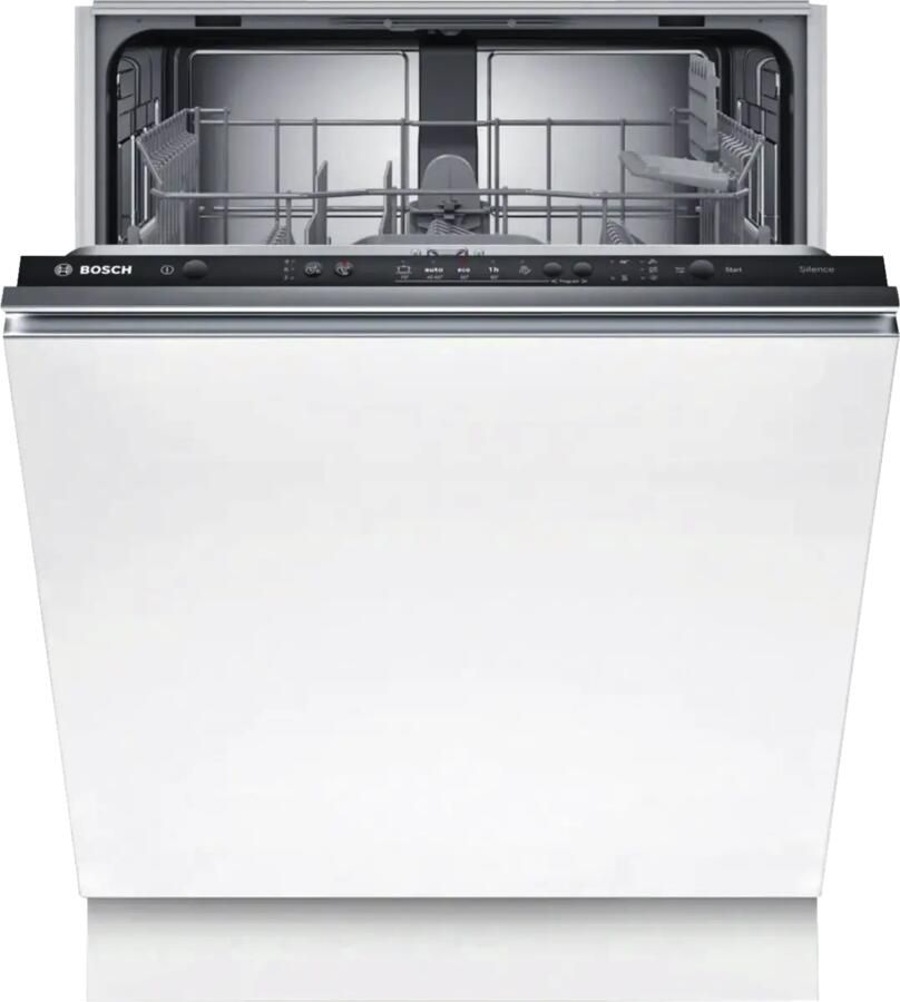 Bosch Serie 2 SMV25AX06E Volledig ingebouwd Volledige grootte (60 cm) Zwart Knoppen 1 75 m 1 65 m