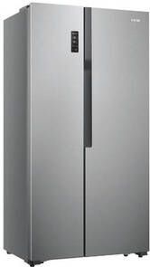 Etna Amerikaanse Koelkast AKV578RVS | Vrijstaande koelkasten | Keuken&Koken Koelkasten | 8715393331564 - Foto 3