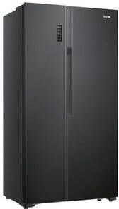 ETNA AKV578ZWA Amerikaanse koelkast No Frost LED Display Zwart - Foto 2