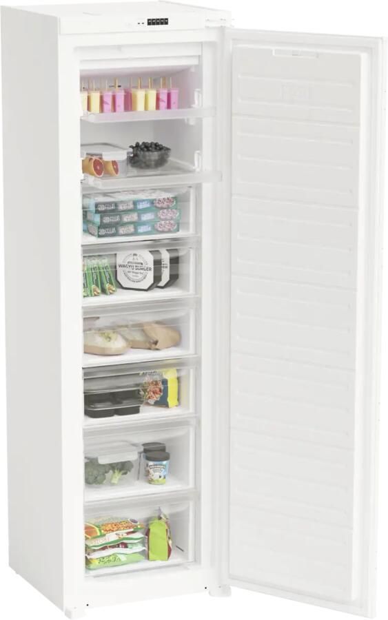 ETNA VS6178NF Inbouw sleepdeur vrieskast Nis 178 cm No-Frost FastFreeze Energiezuinige compressor LED verlichting Vriesgedeelte 197 liter